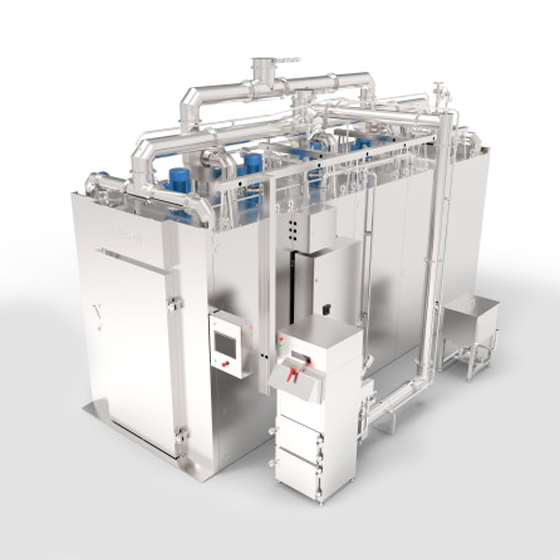  側(cè)熱式煙熏爐