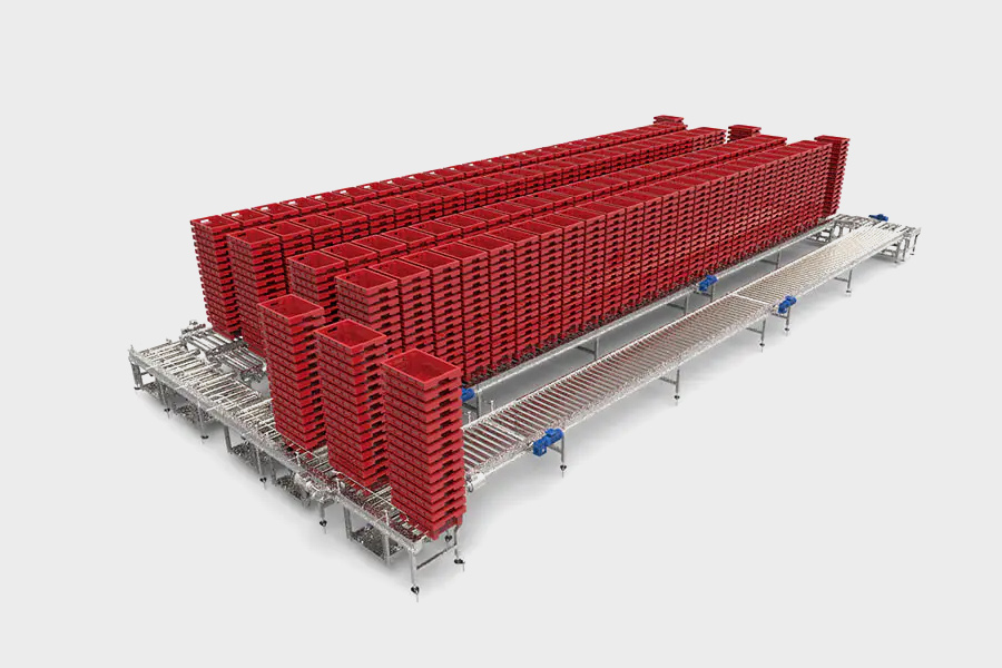 周轉(zhuǎn)箱自動清洗系統(tǒng)